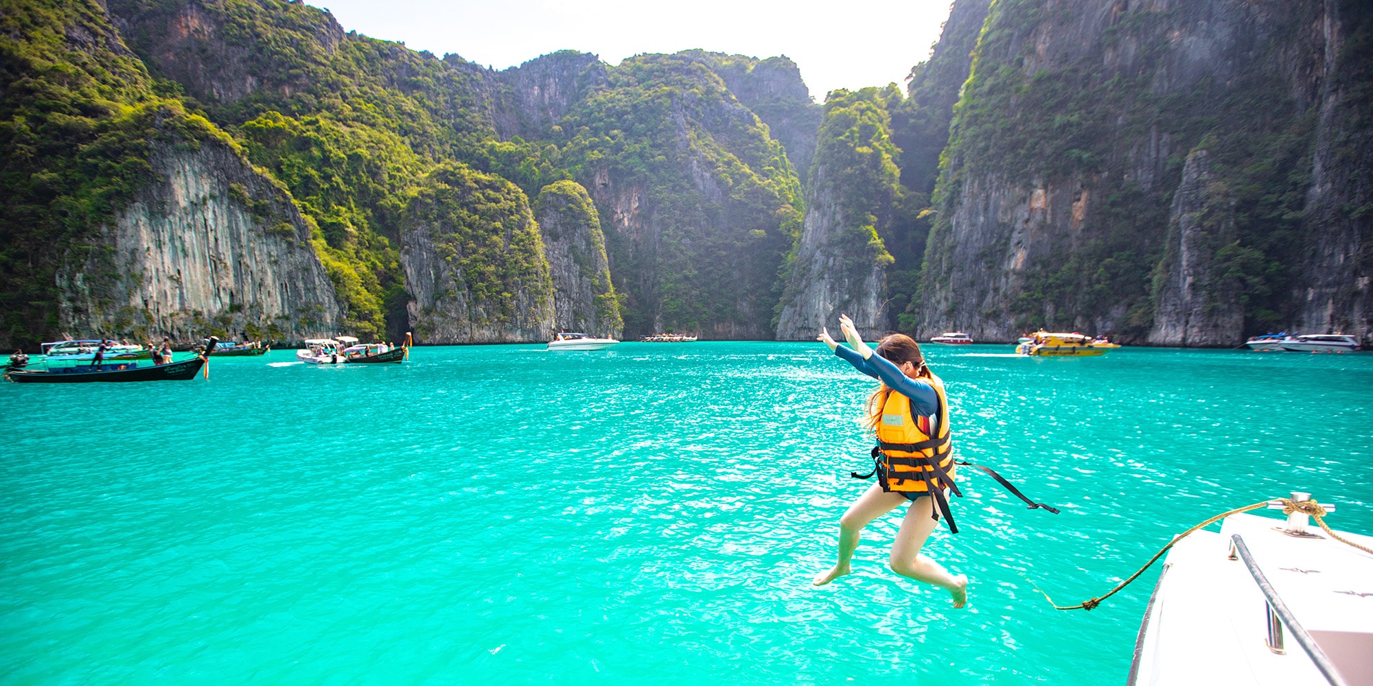 Phi Phi Islands med Speedbåd